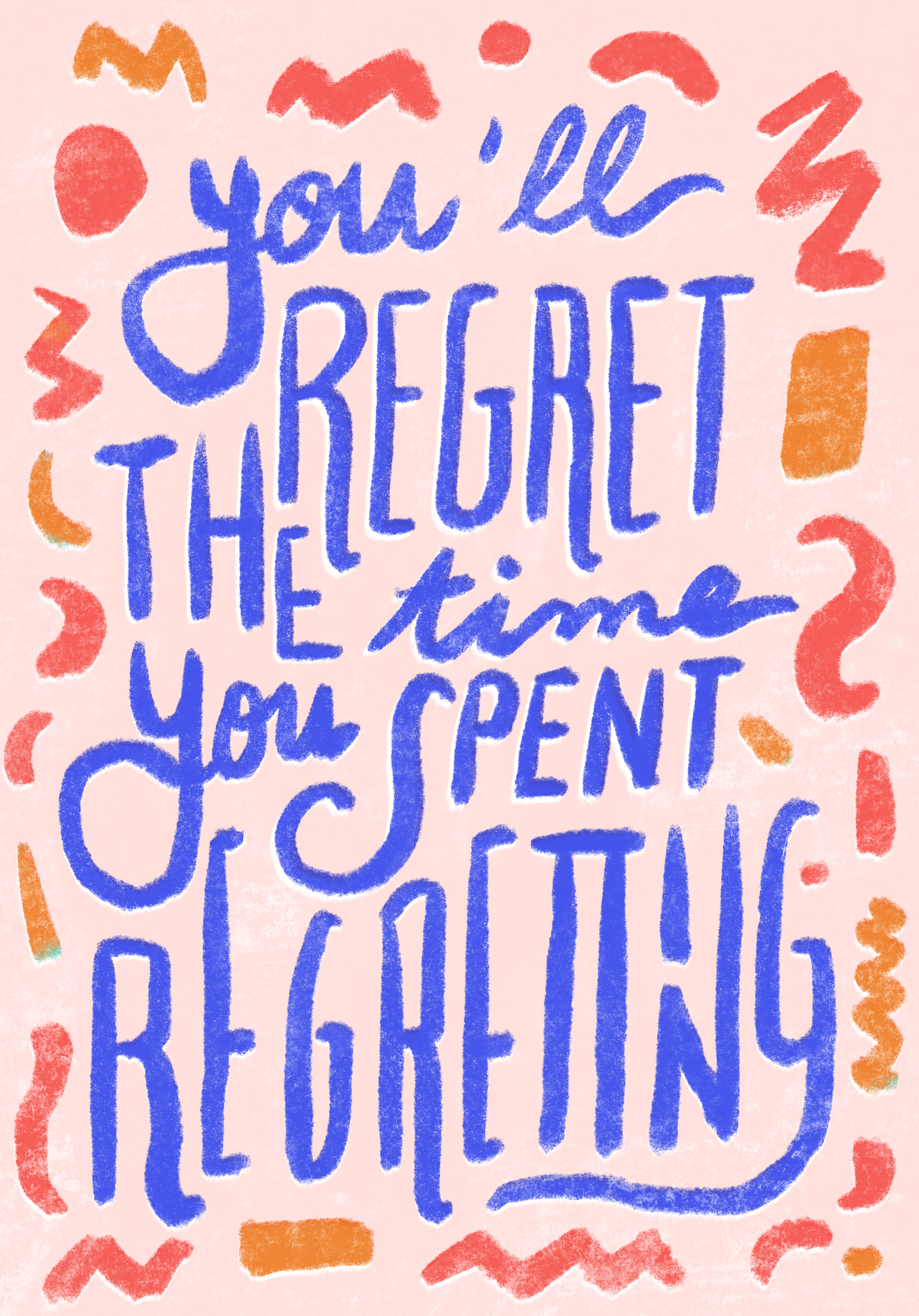 lettering-regret