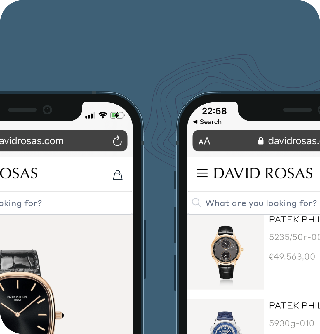 Bringing a luxury shopping experience to the screen